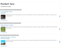 Tablet Screenshot of humbertsanz.com